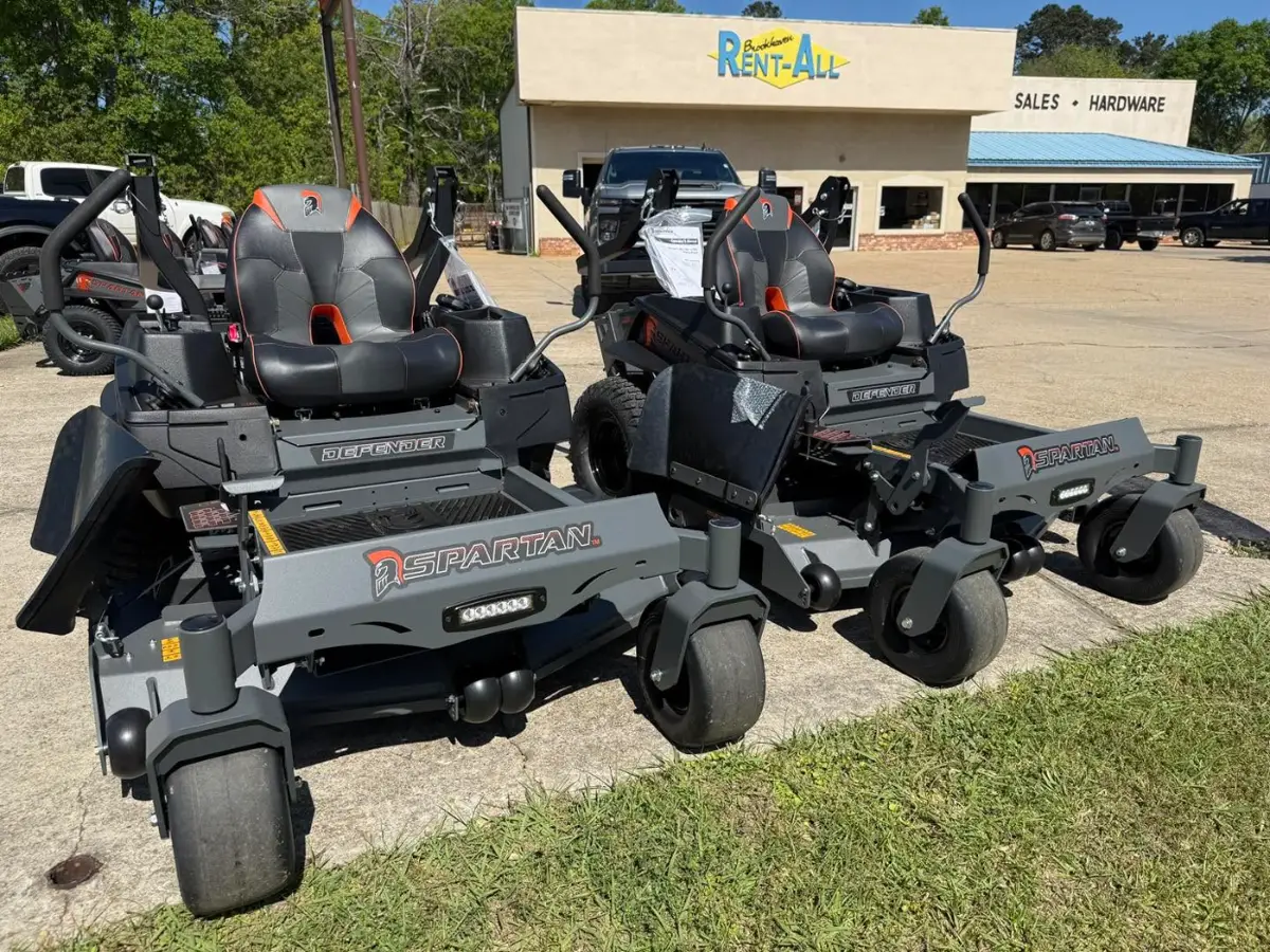 Spartan and Exmark zero-turn riding mowers for sale